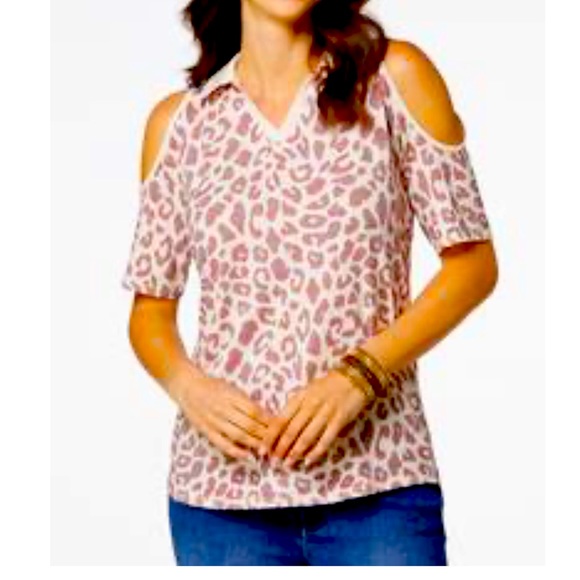 Cato Tops - Cold Shoulder Top, NWT